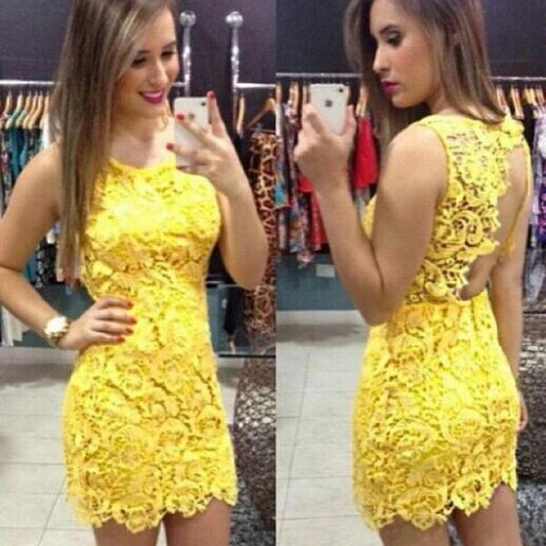 Ladies Sexy Sexy Lace Lace Mesh Embroidered Skirt